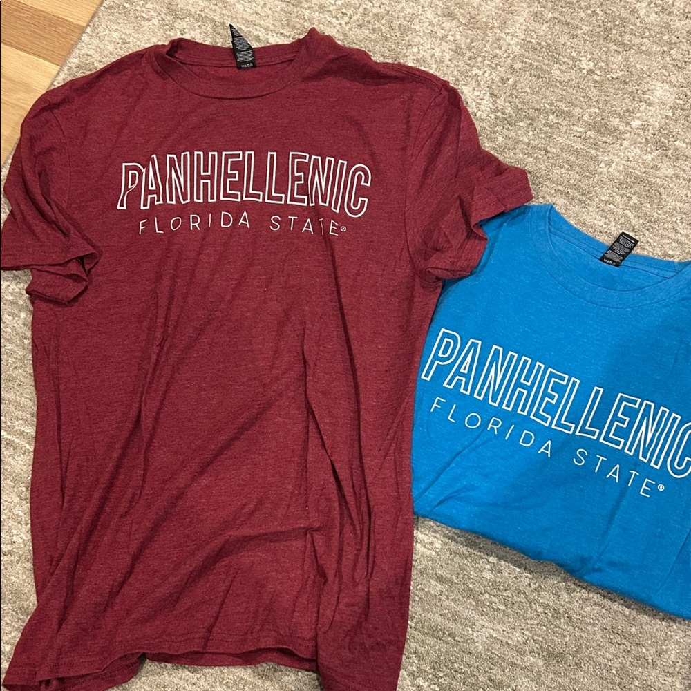 Red and Blue Panhellenic T-Shirts